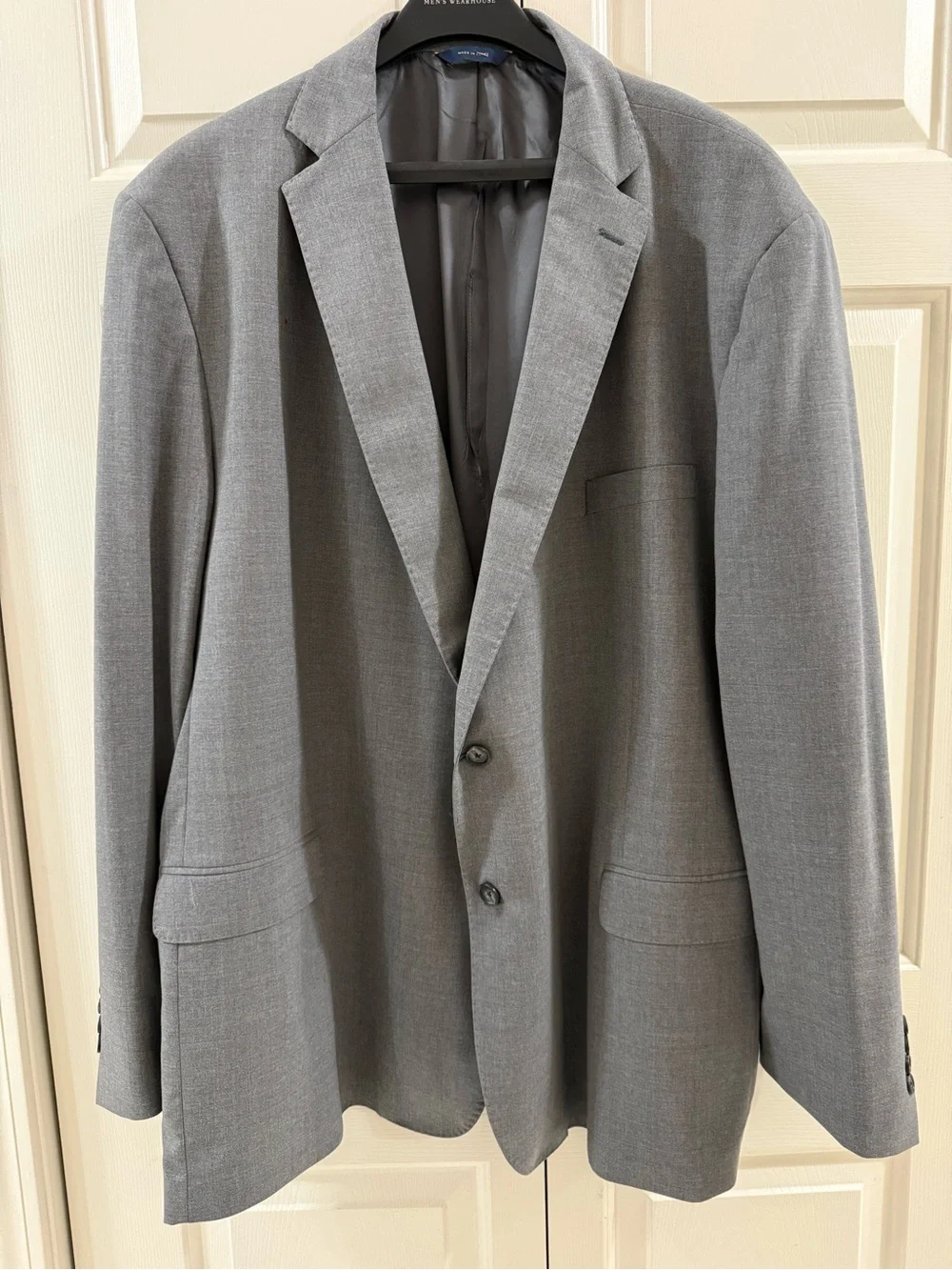 Brooks Brothers Explorer Gray Wool Blazer Sport Coat 52L Vitale Barberis VBC